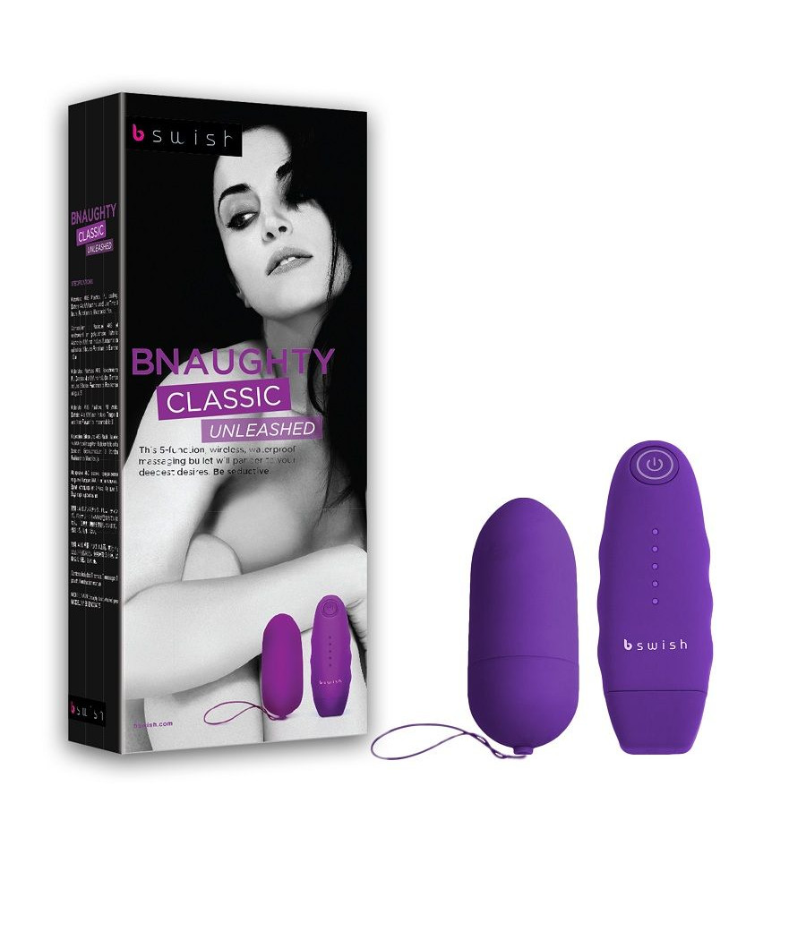 B SWISH - TÉLÉCOMMANDE BNAUGHTY UNLEASHED CLASSIC LILAS
