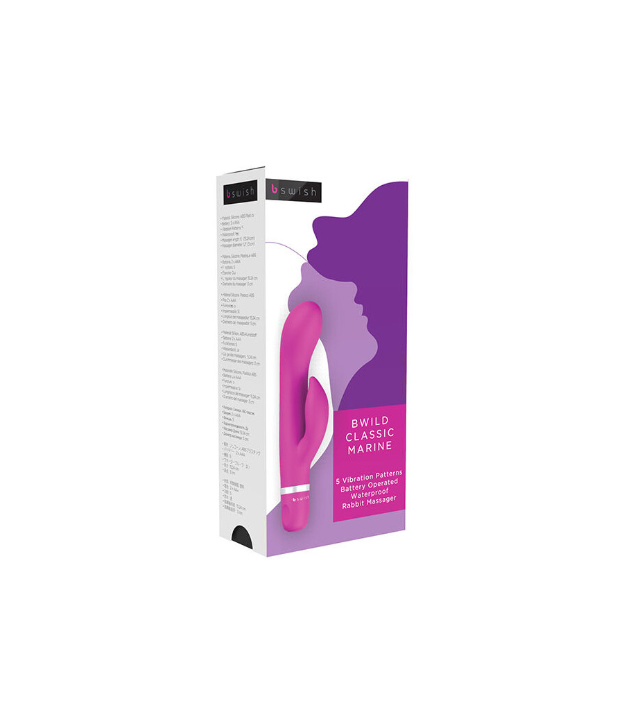 B SWISH - BWILD CLASSIC MARINE COELHO VIBRADOR CERISE