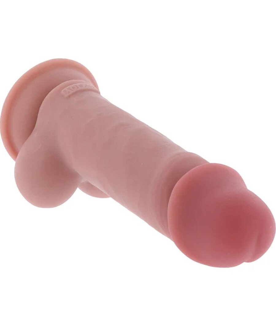 GET REAL - PENE REALÍSTICO DELUXE CON TESTÍCULOS EXTRA GRUESO 17 CM