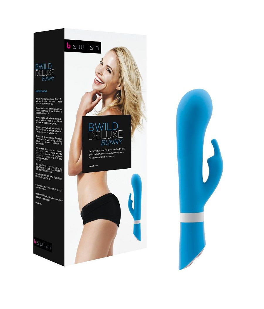 B SWISH - BWILD DELUXE COELHO VIBRADOR JADE