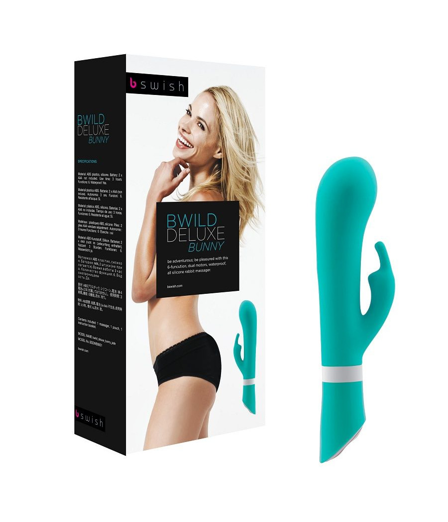 B SWISH - BWILD DELUXE COELHO VIBRADOR JADE