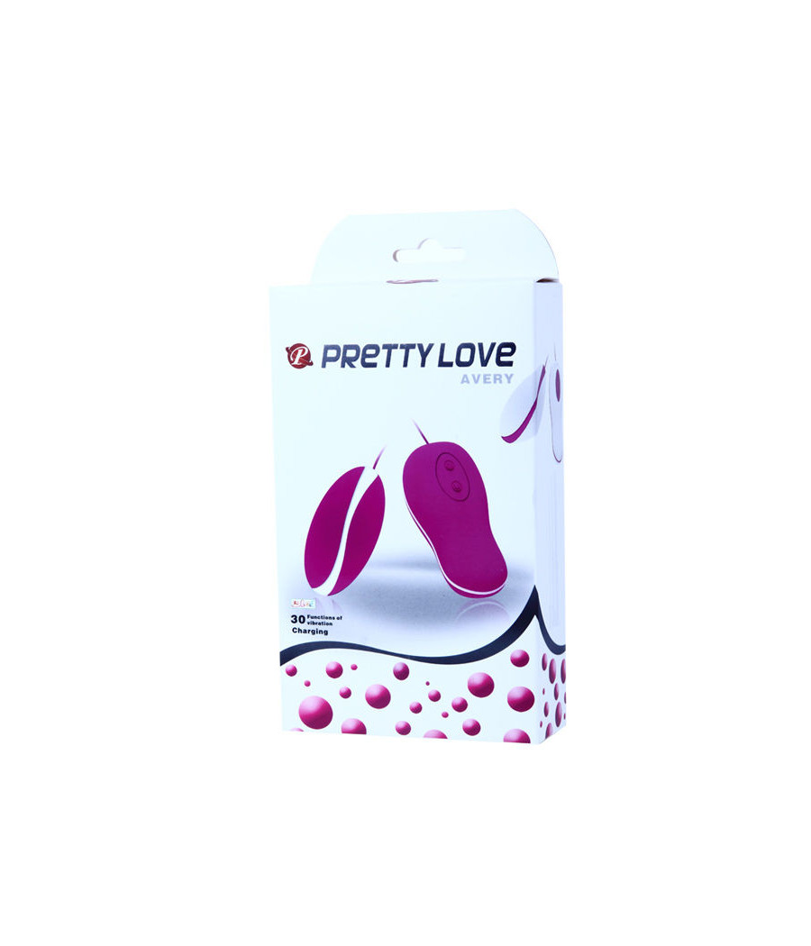 PRETTY LOVE - FLIRTATION OEUF VIBRANT AVEC TÉLÉCOMMANDE AVERY