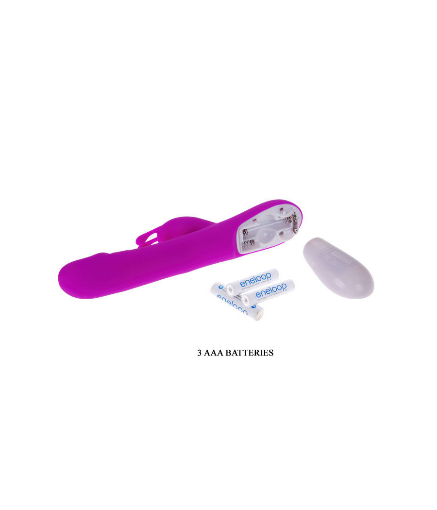 PRETTY LOVE - FLIRTAZIONE VIBRATORE ROBERT CON STIMOLATORE CLITORIDE