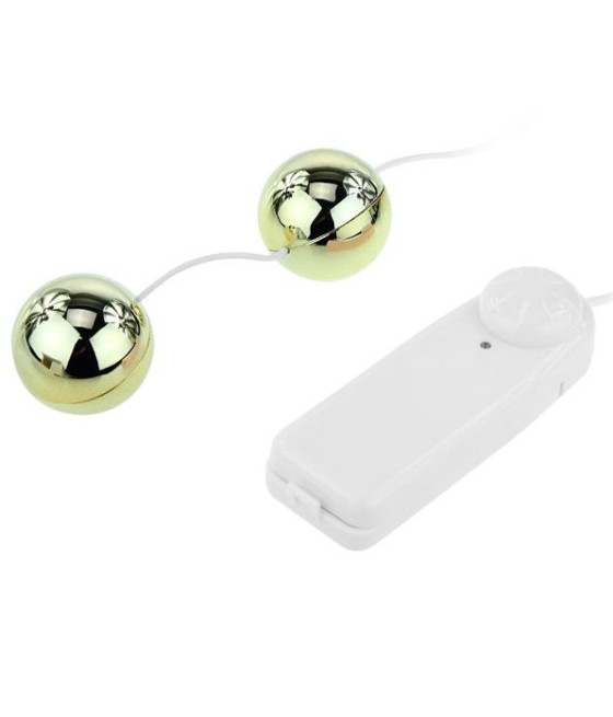 BAILE - GOLDENER VIBRATOR MIT CHINESISCHEN BLLEN