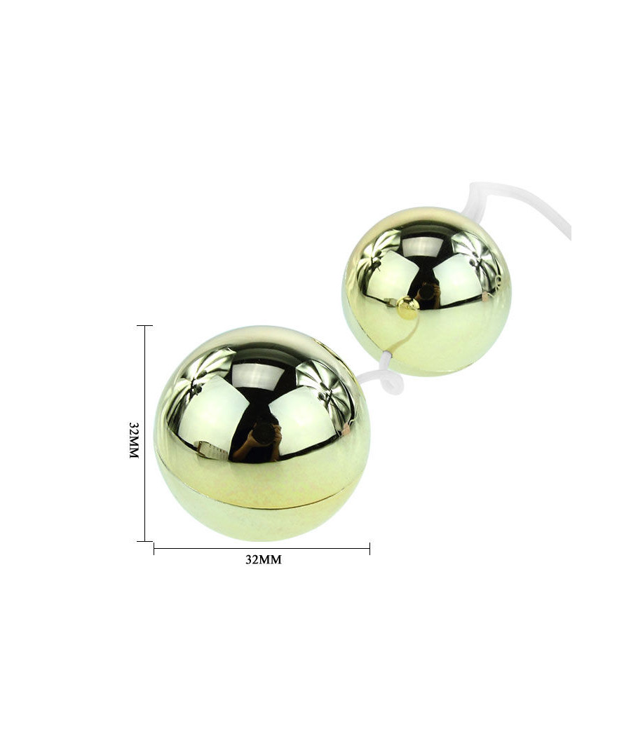 BAILE - VIBRADOR DE BOLAS CHINESAS GOLDEN
