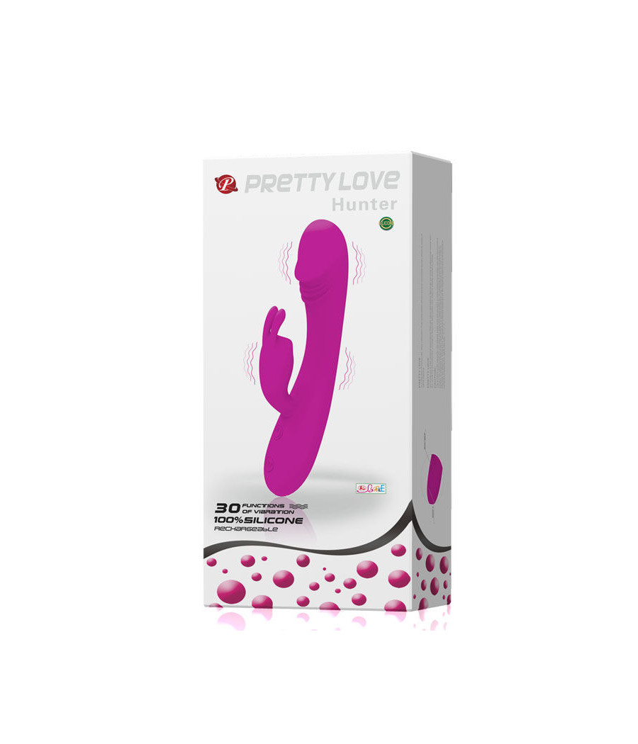 PRETTY LOVE - SMART VIBRATOR WITH RABBIT 30 HUNTER MODES