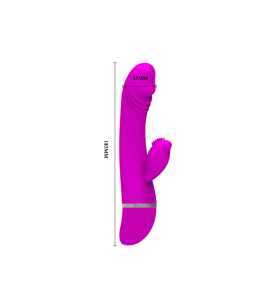 PRETTY LOVE - FLIRTATION VIBRADOR CON RABBIT DAVID