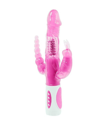 BAILE - PRETTY BUNNY TRIPLE VIBRADOR ROTADOR