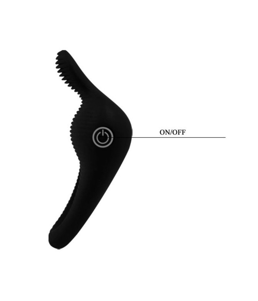PRETTY LOVE - THIMBLE ANNEAU VIBRATEUR NOIR
