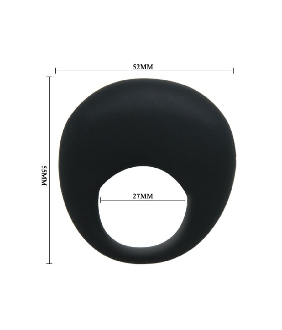 PRETTY LOVE - TRAP ANELLO VIBRATORE NERO