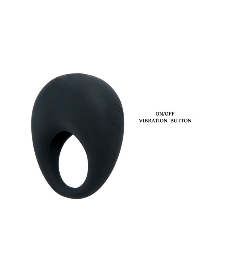 PRETTY LOVE - TRAP ANNEAU VIBRATEUR NOIR