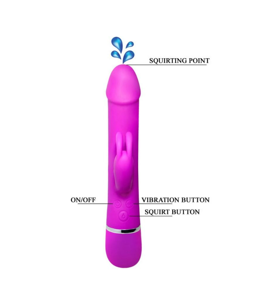 PRETTY LOVE - VIBRADOR HENRY COM 12 MODOS DE VIBRAO E FUNO SQUIRT