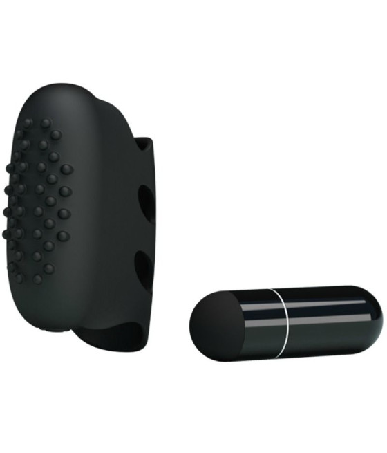 PRETTY LOVE - FLIRTATION STEWARD BLACK VIBRATION THIMBLE