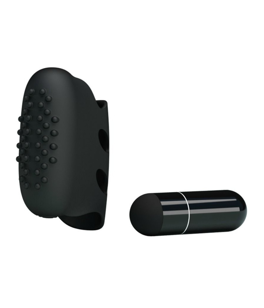 PRETTY LOVE - FLIRTATION DITALE VIBRAZIONE NERO STEWARD
