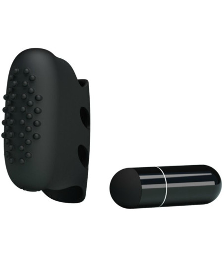 PRETTY LOVE - FLIRTATION DITALE VIBRAZIONE NERO STEWARD