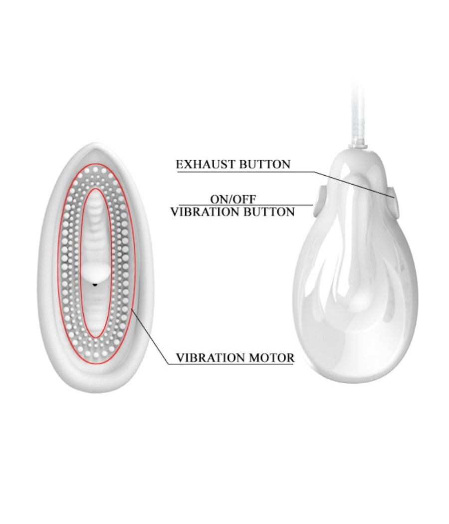 PRETTY LOVE - STIMOLATORE DI SUCCHIAMENTO E FLIRT PER AMANTE PASSIONALE