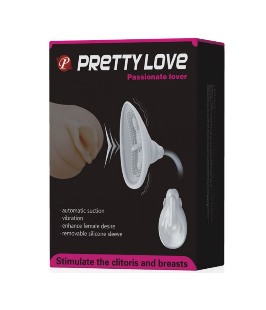 PRETTY LOVE - ESTIMULADOR DE SUCÇÃO E FLERTE PARA AMANTES APAIXONADOS