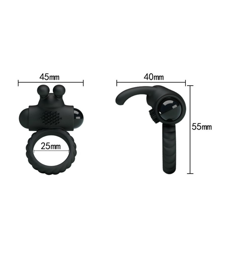 PRETTY LOVE - ANELLO VIBRANTE EUDORA CON STIMOLATORE