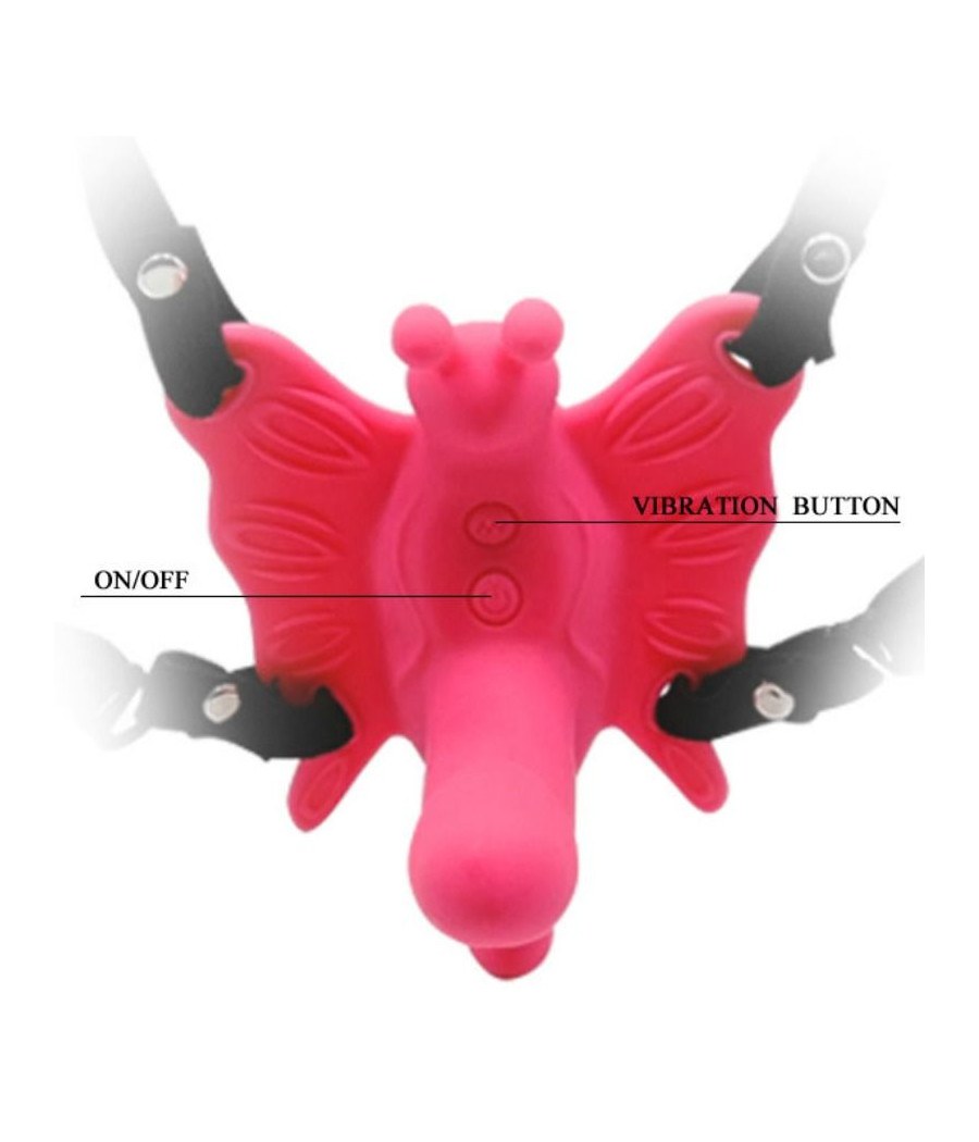 BAILE - ULTRA PASSIONATE REMOTE CONTROL BUTTERFLY HARNESS