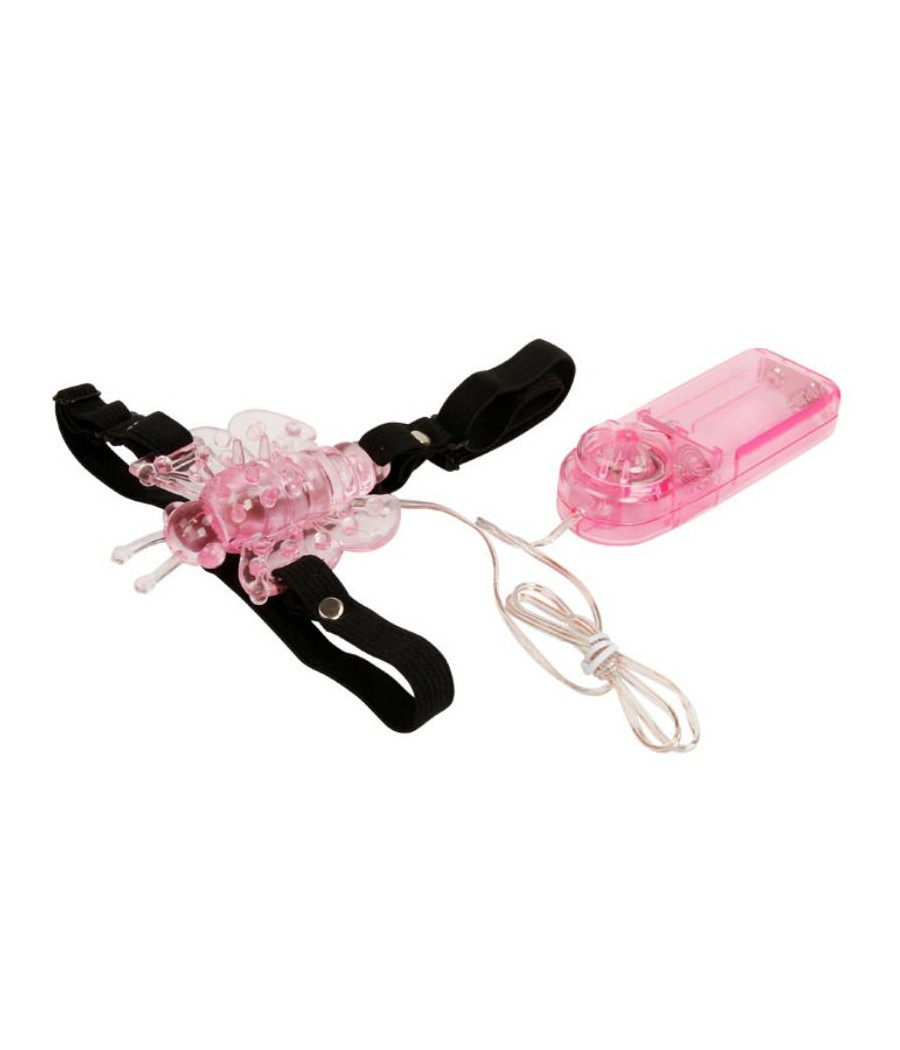 BAILE - HARNESS WITH MULTIVESPEED VIBRATING BUTTERFLY