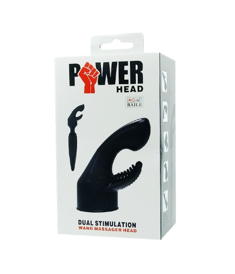 BAILE - POWER HEAD INTERCAMBIABLE HEAD FOR MASSAGERGY POINT STIMULATION AND CLITORIS