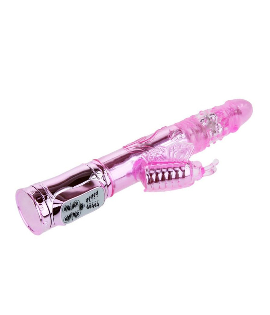 BAILE - VIBRATEUR RECHARGEABLE AVEC STIMULATEUR DE PAPILLON ROTATION ET THROBBING