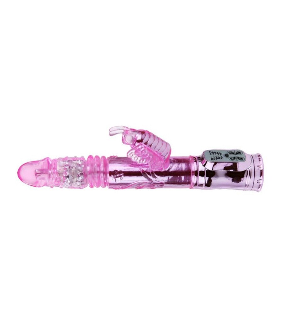BAILE - RECHARGEABLE VIBRATOR WITH ROTATION AND THROBBING BUTTERF STIMULATOR