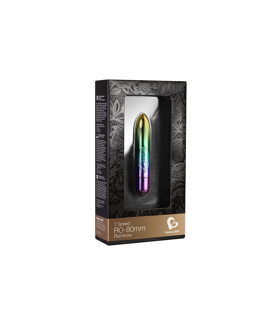 ROCKS-OFF - RO-80MM ARC-EN-CIEL  7 VITESSES