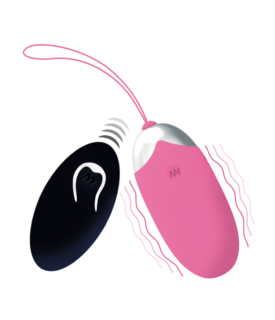 INTENSE - UOVO VIBRANTE FLIPPY II CON TELECOMANDO ROSA