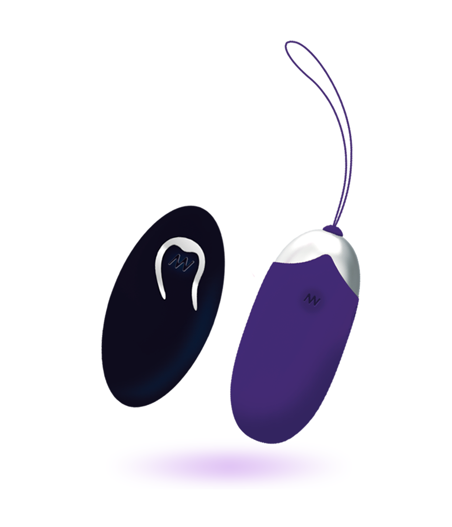 INTENSE - UOVO VIBRANTE FLIPPY II CON TELECOMANDO VIOLA