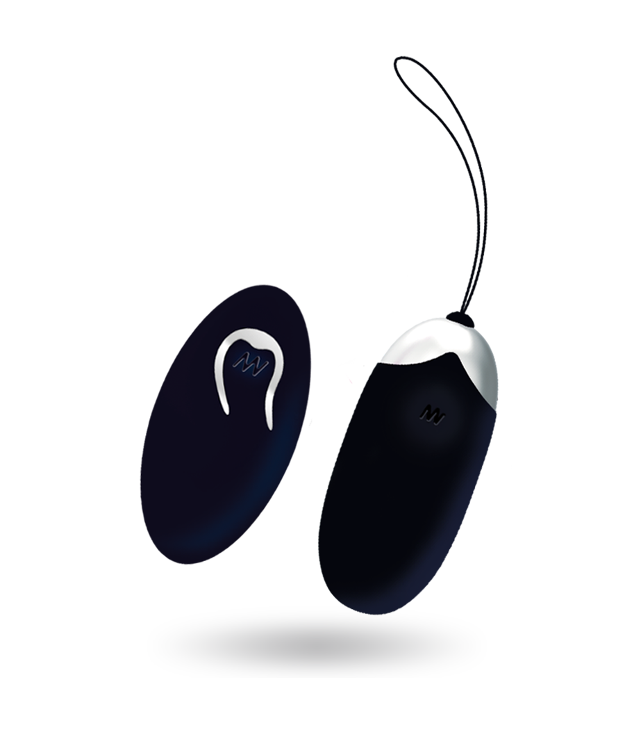 INTENSE - FLIPPY II HUEVO RECARGABLE REMOTO NEGRO