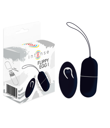 INTENSE - FLIPPY I VIBRATING OGG COM CONTROLE REMOTO PRETO