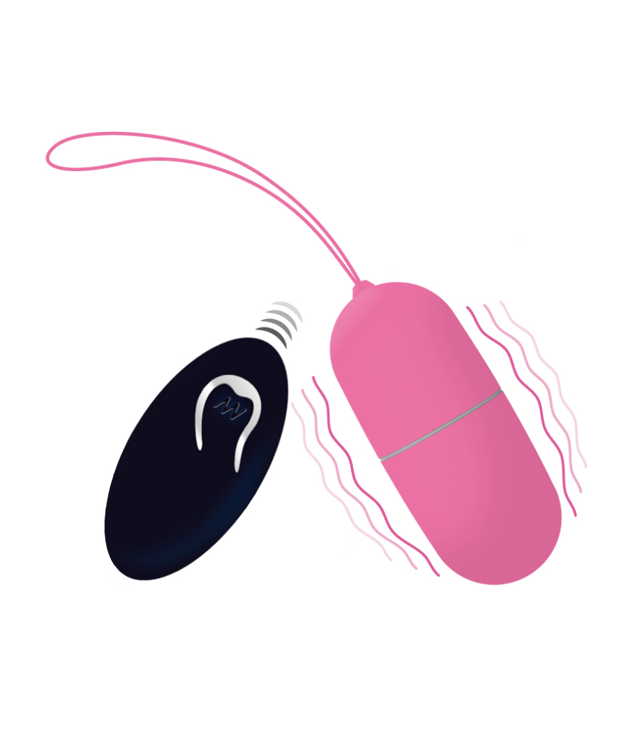 INTENSE - FLIPPY I VIBRATING EGG WITH REMOTE CONTROL PINK