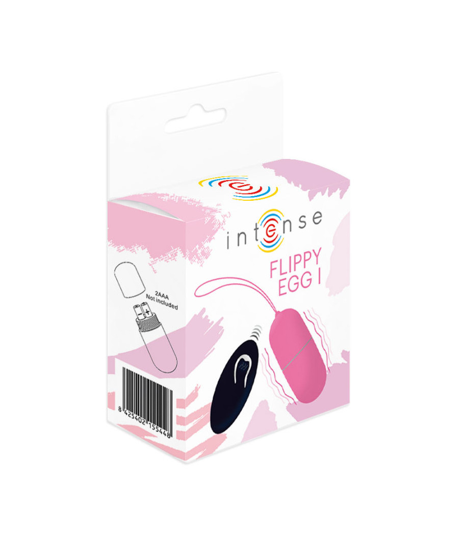 INTENSE - OEUF VIBRANT FLIPPY I AVEC TÉLÉCOMMANDE ROSE