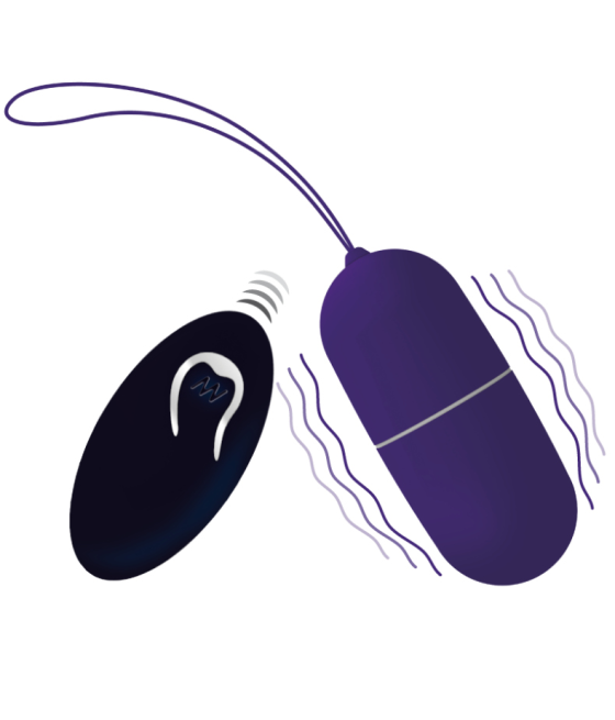 INTENSE - FLIPPY I VIBRATING EGG WITH REMOTE CONTROL PURPLE