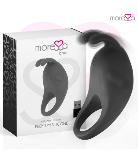 MORESSA - BRAD PREMIUM SILIKON WIEDERAUFLADBAR SCHWARZ