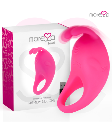 MORESSA - BRAD PREMIUM SILICONE RICARICABILE ROSA