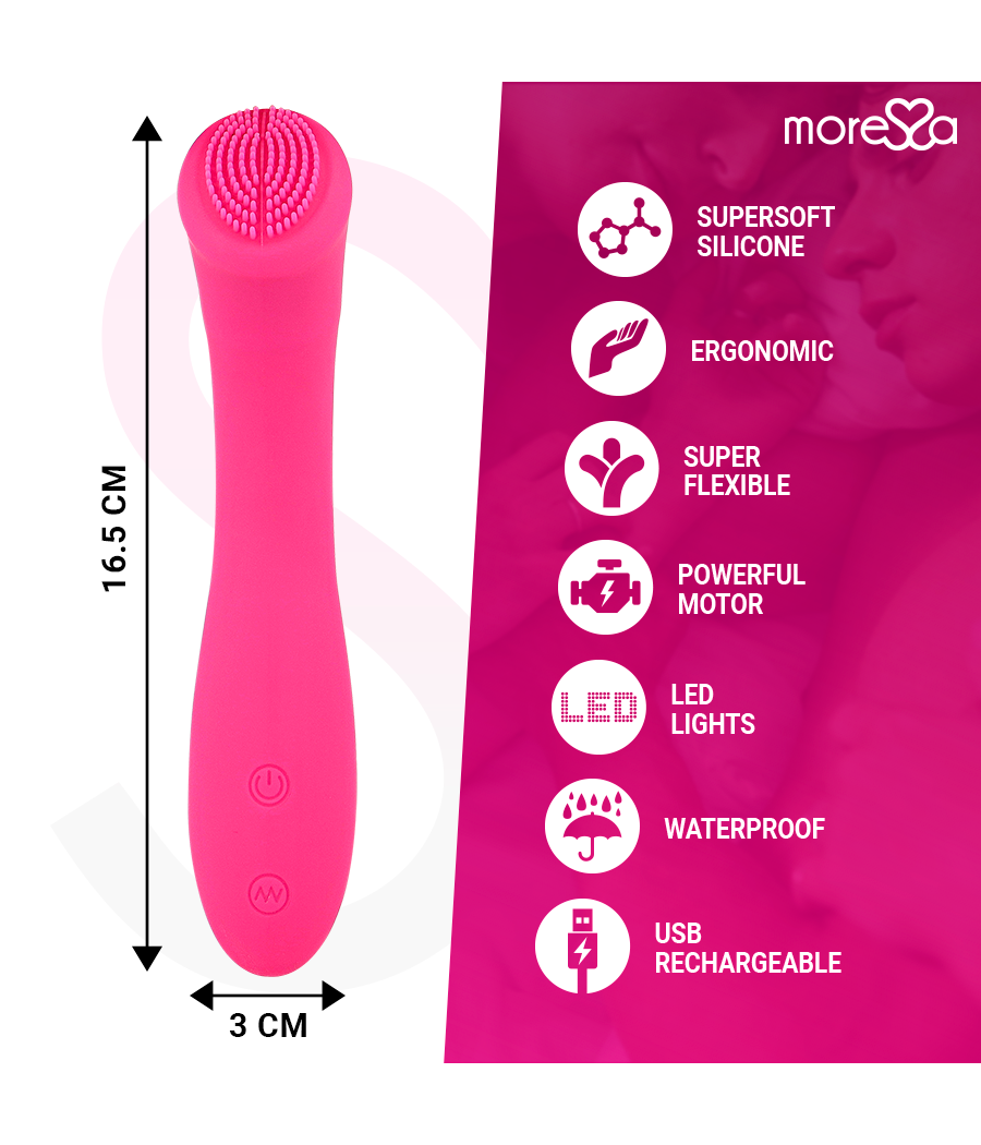 MORESSA - CELSO PREMIUM SILICONE RECHARGEABLE