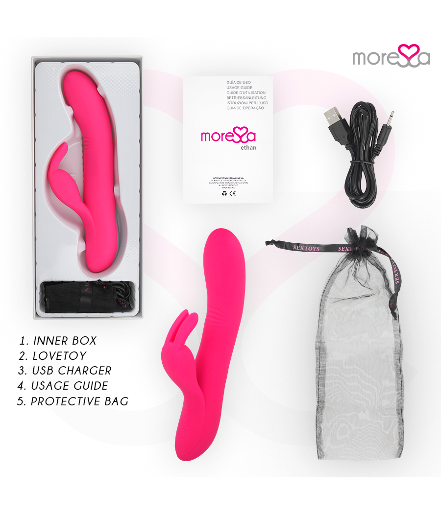 MORESSA - ETHAN PREMIUM SILICONE RECARREGVEL