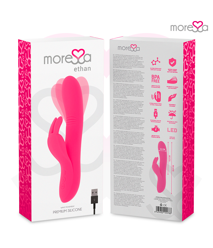 MORESSA - ETHAN PREMIUM SILICONE RECARREGVEL