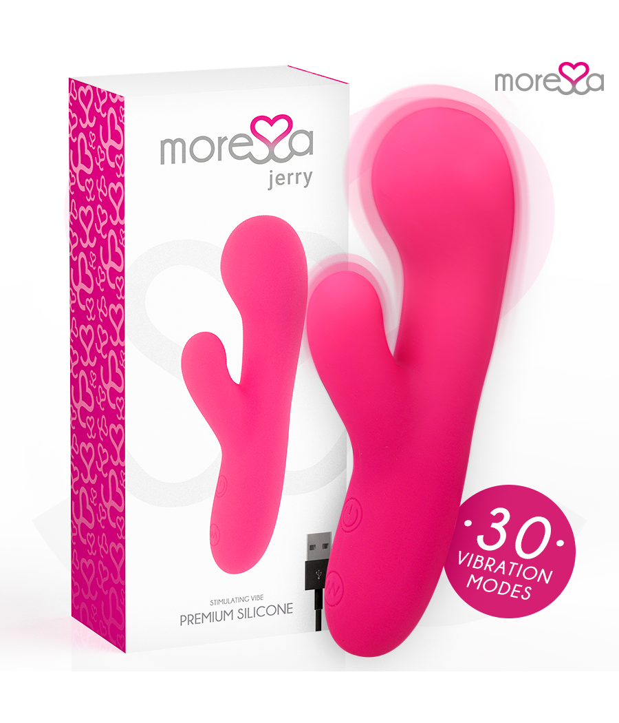 MORESSA - JERRY RECHARGEABLE EN SILICONE PREMIUM