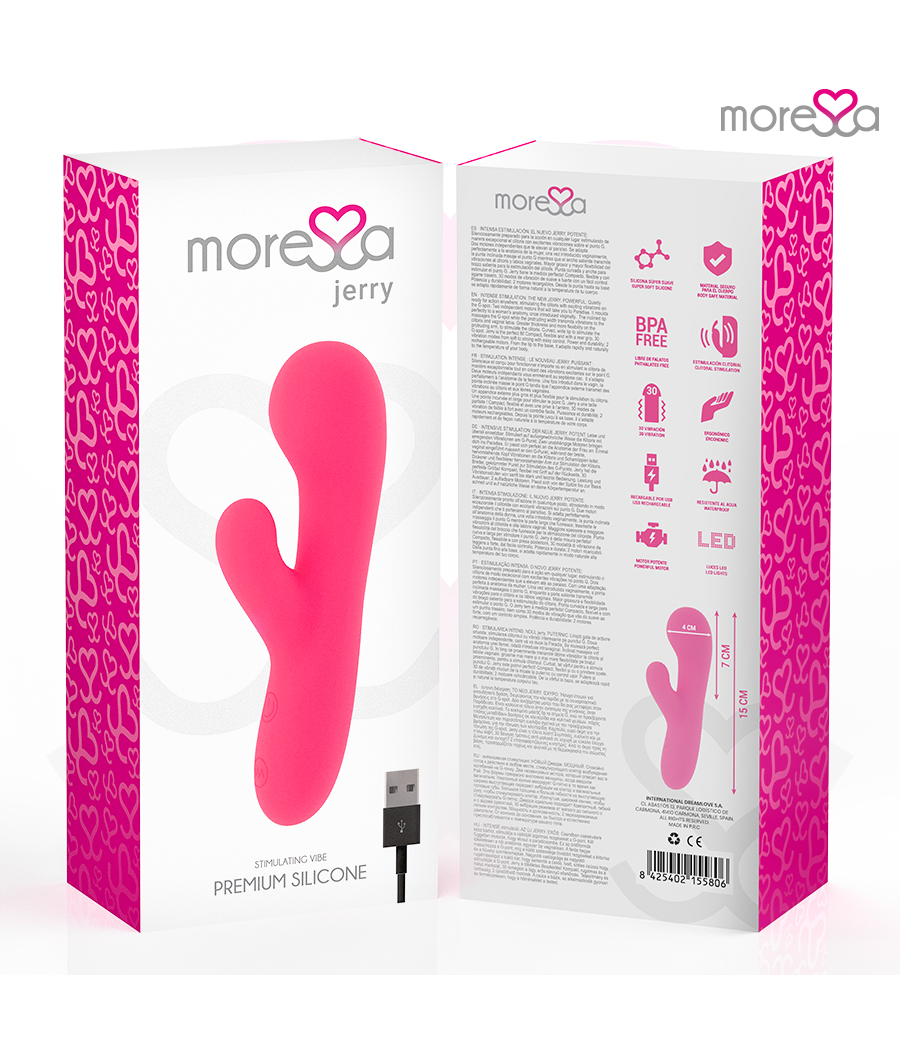 MORESSA - JERRY PREMIUM SILICONE RECHARGEABLE