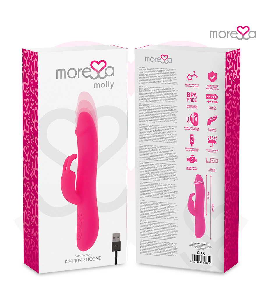 MORESSA - MOLLY PREMIUM SILICONE RECARREGVEL