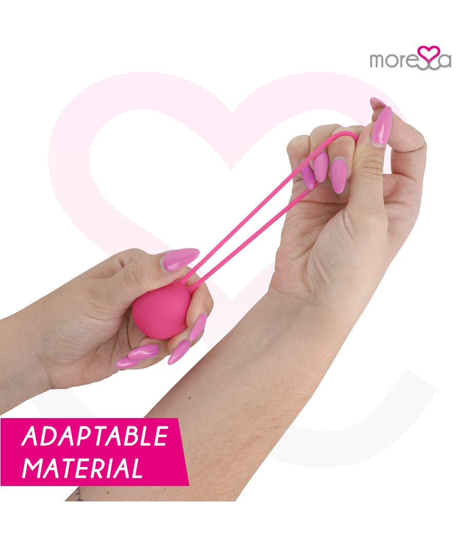 MORESSA - OSIAN ONE ENTRENAMIENTO SUELO PELVICO 51gr PREMIUM SILICONA ROSA