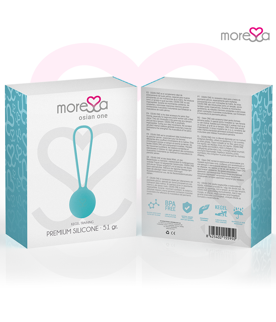 MORESSA - OSIAN ONE PREMIUM SILICONE TURQUESA