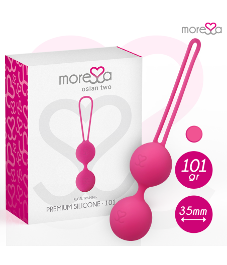 MORESSA - OSIAN DUE SILICONE PREMIUM ROSA