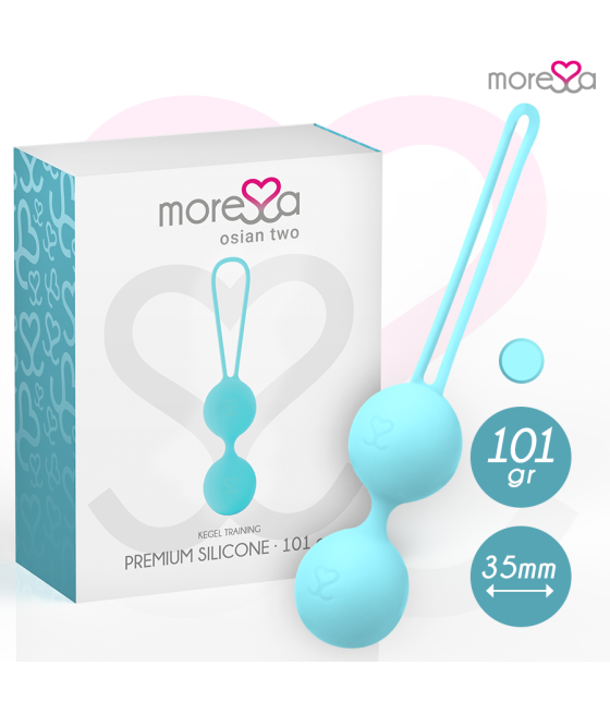 MORESSA - OSIAN TWO PREMIUM TURQUOISE SILICONE