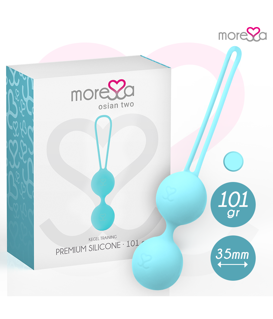 MORESSA - OSIAN TWO PREMIUM TURQUOISE SILICONE
