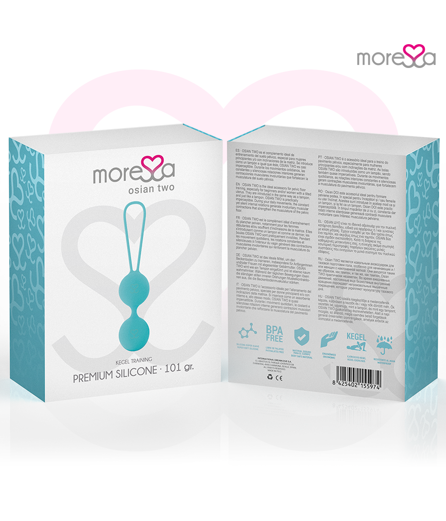 MORESSA - OSIAN TWO PREMIUM TURQUOISE SILICONE