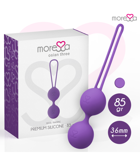 MORESSA - OSIAN TRE PREMIUM SILICONE LILLA